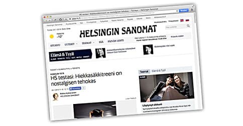 'HS testasi: Hiekkasäkkitreeni on nostalgisen tehokas'