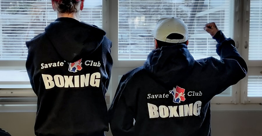 Savate Club BOXING -huppari
