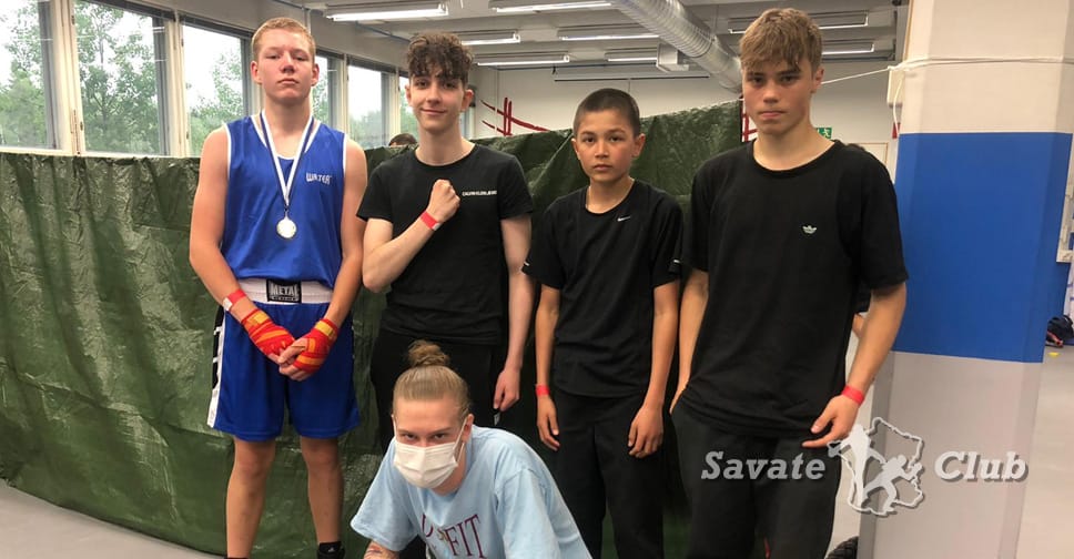 Savate Clubin nuoret nyrkkeilijät voitokkaita ensimmäisissä otteluissaan