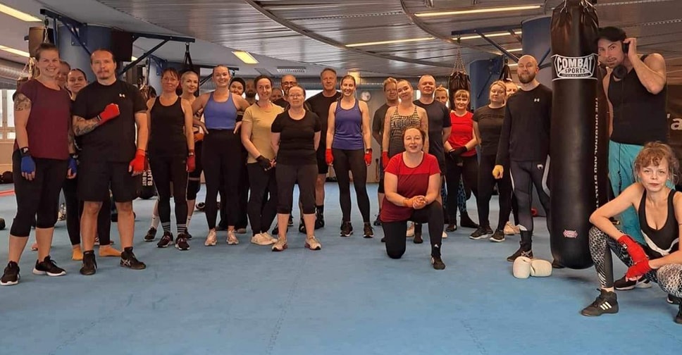 Lauantaina harjoiteltiin onnistuneesti 1h 45min DJ:n vauhdittamana Ruska-cardio.