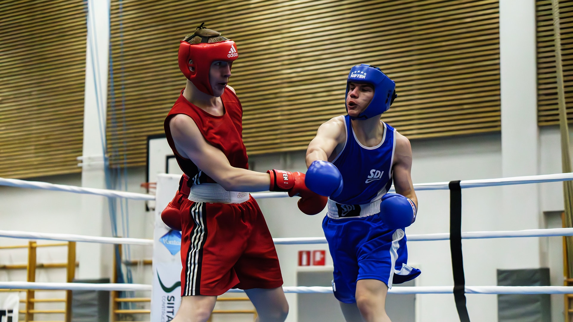 Savate Clubin nuoret nyrkkeilijät kehässä!