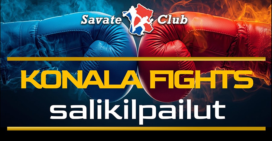 Konala Fights salikilpailut la 25.4.2026